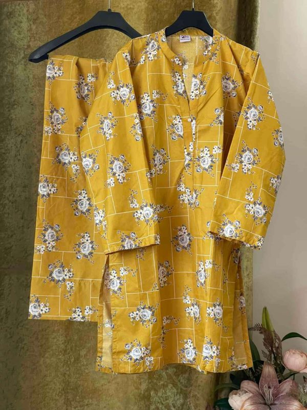 2 Piece Cotton Co Ord Attires For Muslimah