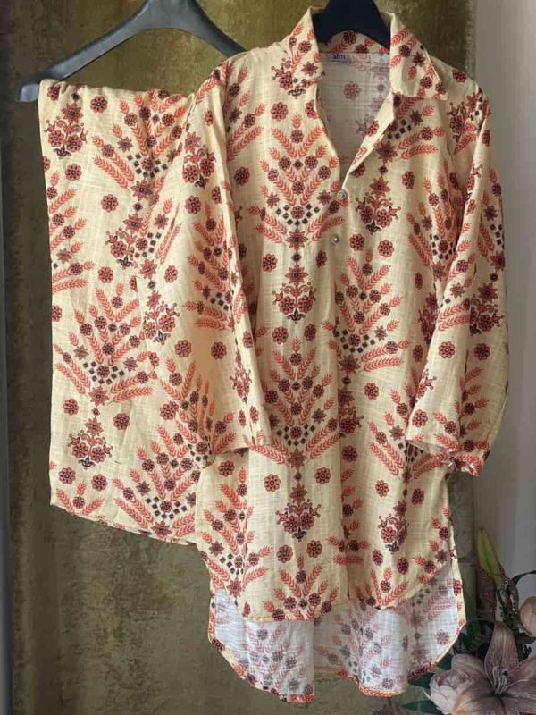 2 Piece Khaddar Co Ord Attires For Muslimah