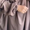 3 Piece Jilbab - Coffee Brown Attires For Muslimah