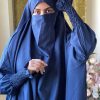 3 Piece Jilbab - Navy Blue Attires For Muslimah