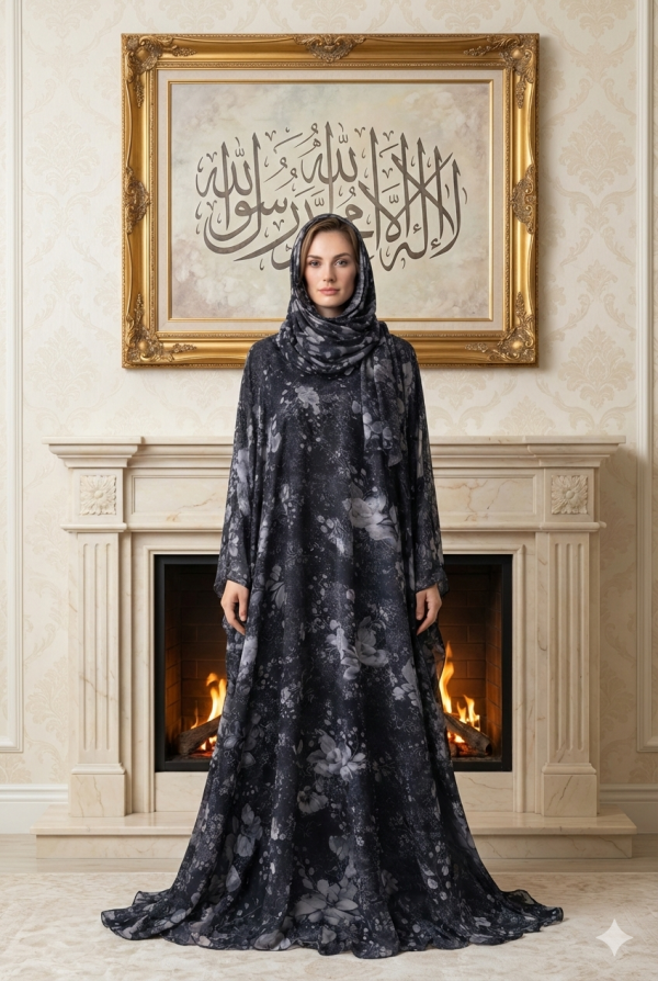 Flary Kaftan Abaya
