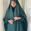 3 Piece Jilbab - Bottle Green