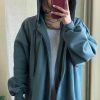 Hoodie Abaya (Stone Grey)