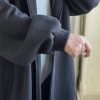 Hoodie Abaya (Black)